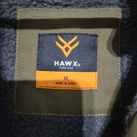 Men's Big and Tall Hawx Medium work vest Cotton shell and Polyester lining - Picture 3 of 14